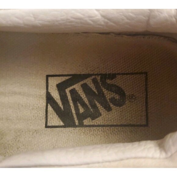 Vans Classic Slip On Shoes Men’s 6 Women’s 7.5 White - Picture 8 of 12